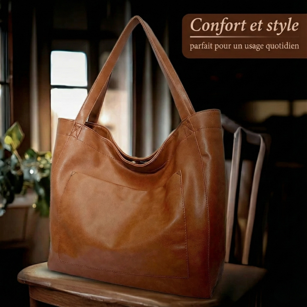 AURORA | LEATHER VINTAGE SHOULDER BAG