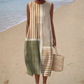 PRINTED FLOWING DRESS