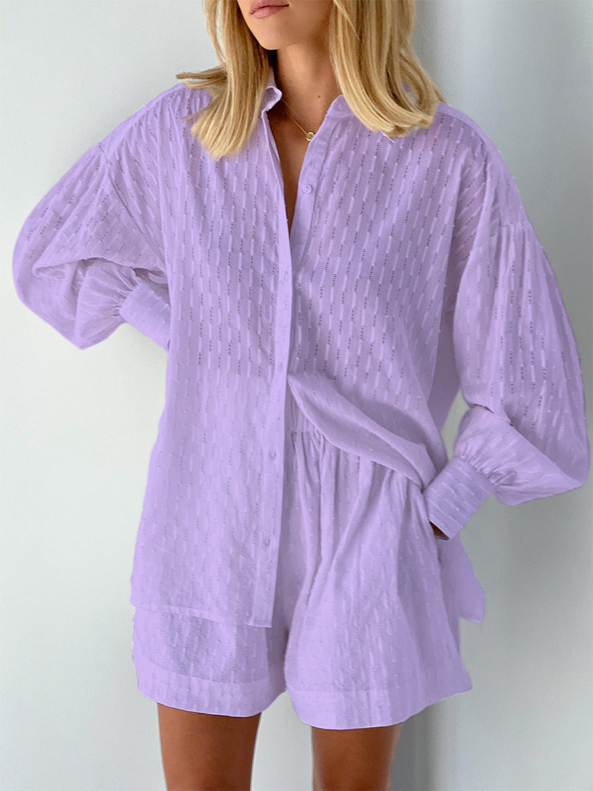 Elizabeth | Set Of Blouse And Light Shorts