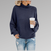 Elease | Ribbed High-Neck Jumper