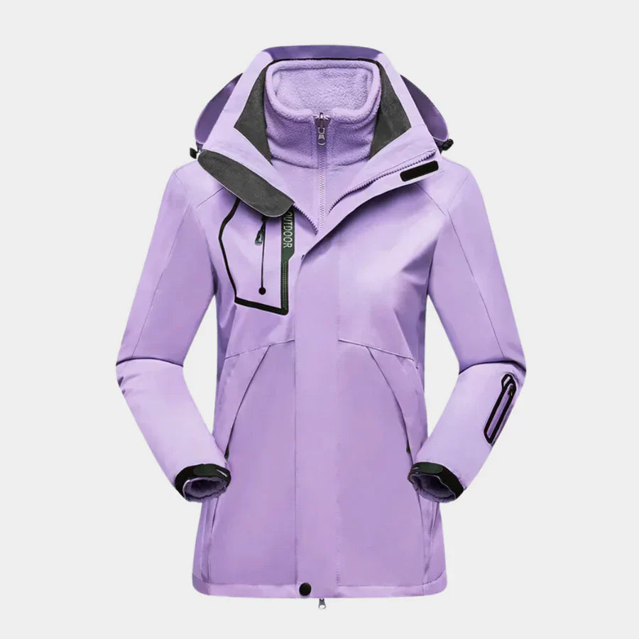 Margery | Hooded Zip Jacket