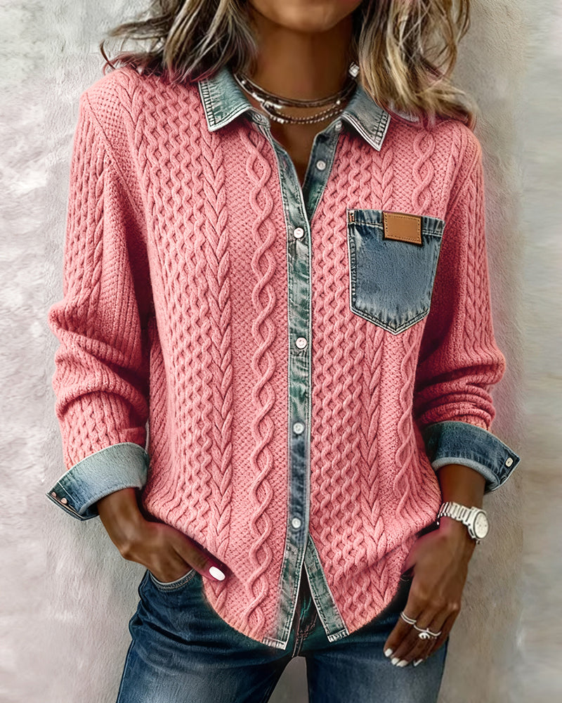 JULIANE | LONG-SLEEVE COLLARED JUMPER