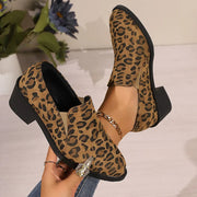 Angélique | Leopard Loafers