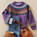 SOLVA | PRINTED RELAXED-FIT JUMPER