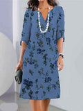 ELEANOR | FLORAL RUFFLED DRESS