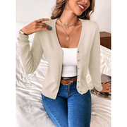 Ieshia | V-Neck Button Cardigan