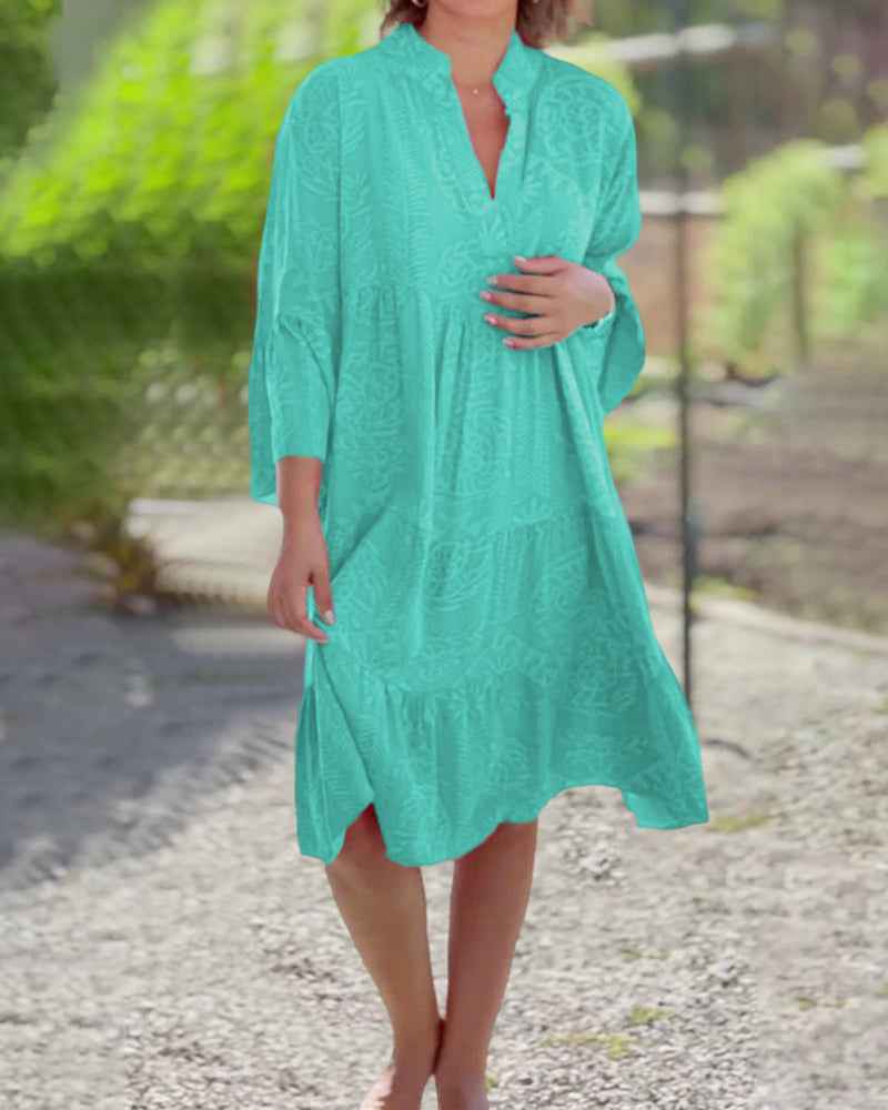 JOYCE | PRINTED FLOWING DRESS