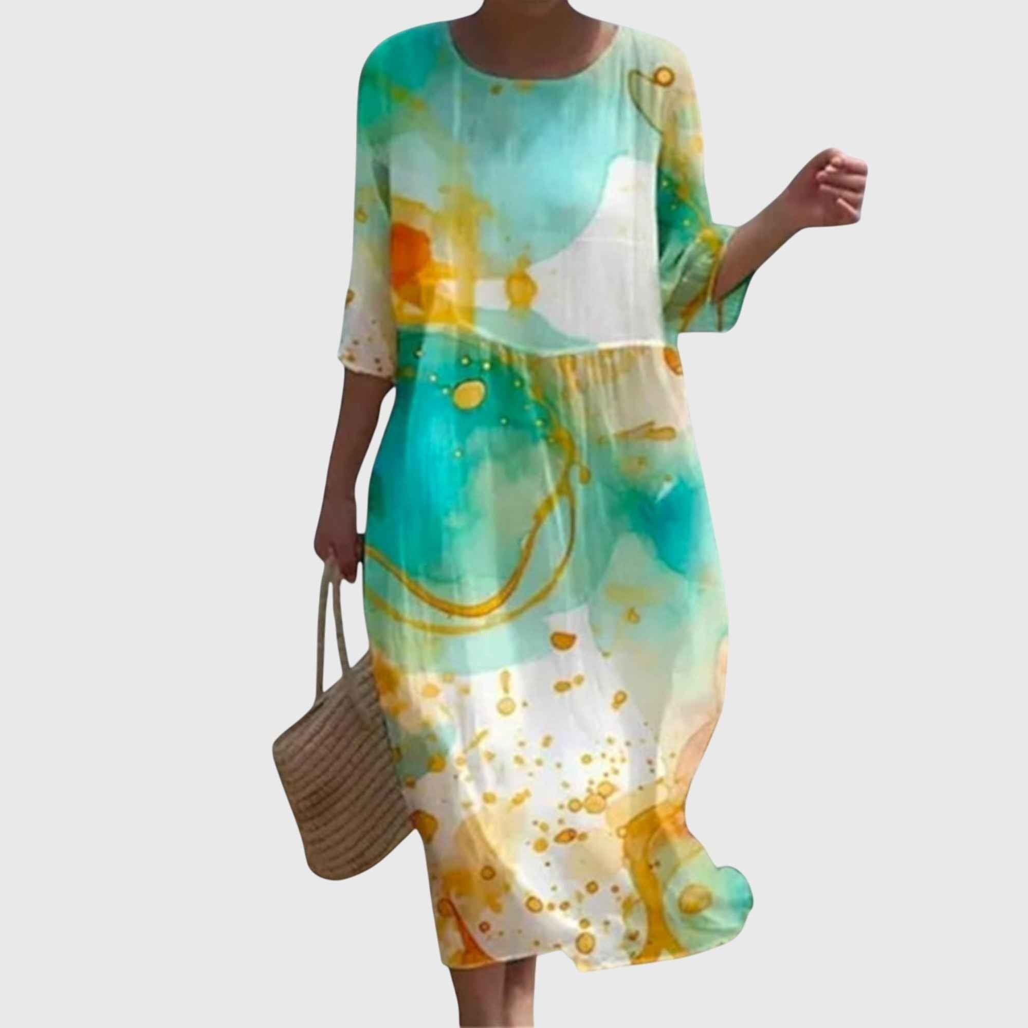 Hayley | Elegant Maxi Flower Dress