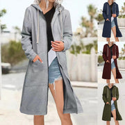 Maryalice | Hooded Long Zip Cardigan
