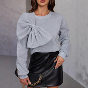 Melynda | Bow-Detail Sweatshirt