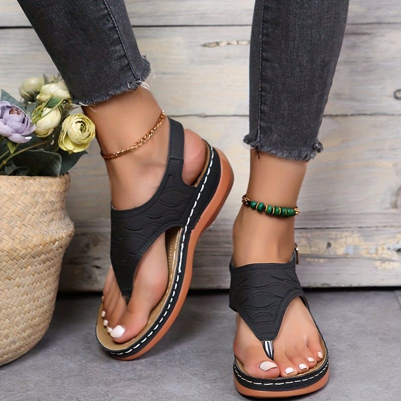Erla | Toe-Post Slingback Sandals