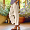 VAYLA | POCKET-DETAIL HIGH-WAISTED TROUSERS