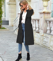 Nettie | Long Double-Breasted Coat