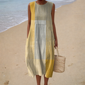 PRINTED FLOWING DRESS