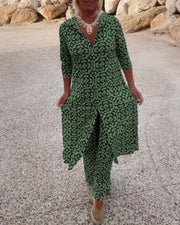 Maeve | Geometric-Print Set