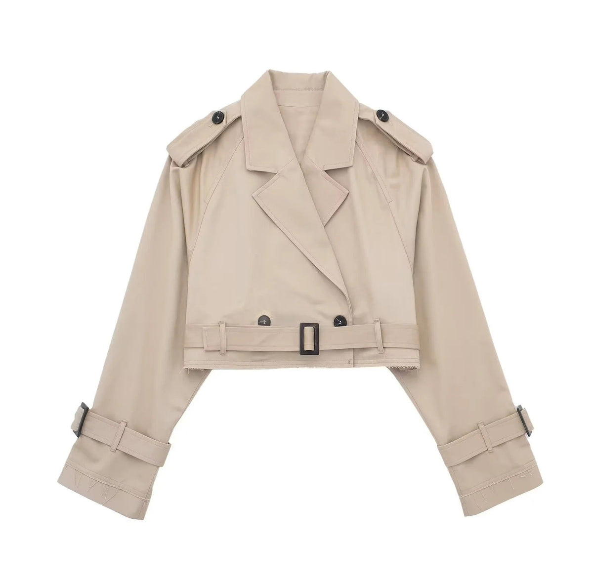 Jolie | Cropped Double-Breasted Jacket
