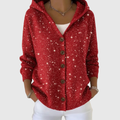 KNITTED HOODED JACKET