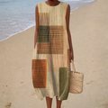 ZOMERSE | FLOWING PRINTED SLEEVELESS DRESS