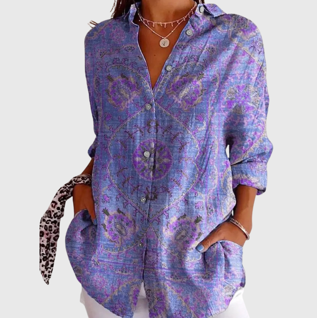 Alexandrie | Printed Blouse