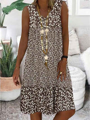 Ayla | Mouwloze Dress With V-Neck