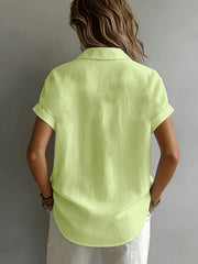 Tyeshia | Collared Short-Sleeve Shirt