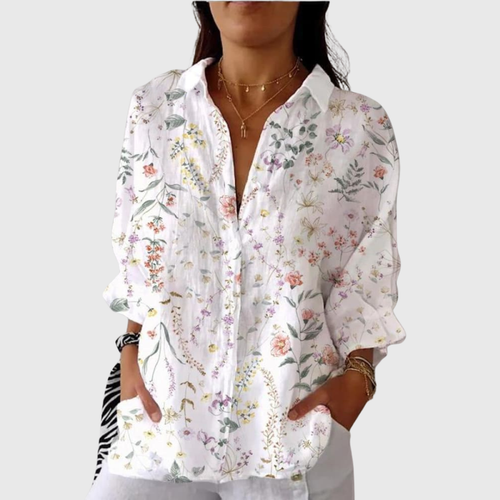 Adèle | Printed Blouse