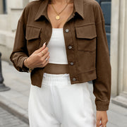 Odalys | Cropped Button Jacket