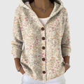 KNITTED HOODED JACKET