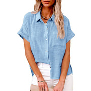 Docia | Short-Sleeve Button Shirt