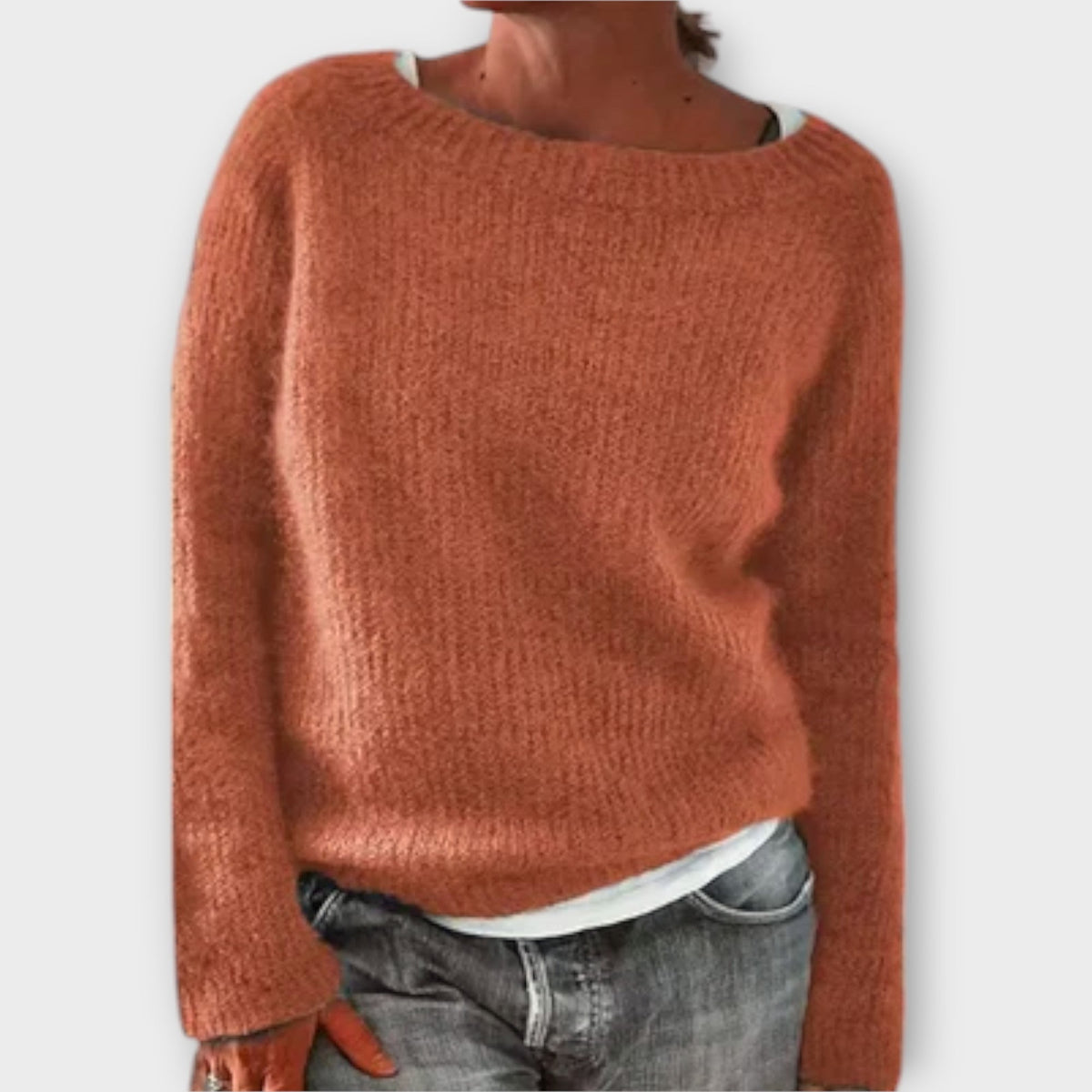 Regine | Smooth Grey Jumper