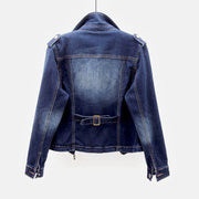 Joella | Denim Biker Jacket