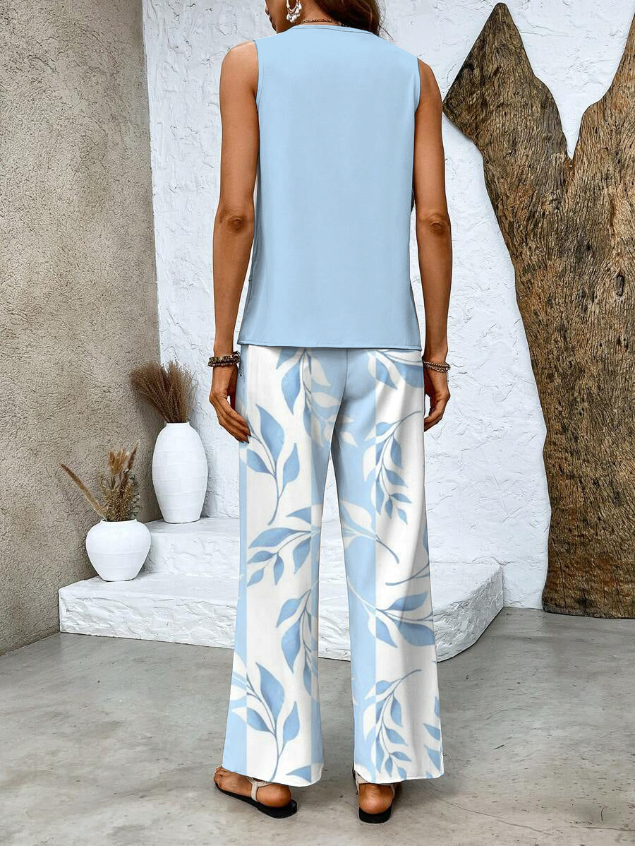 AVERIE | PRINTED SLEEVELESS CO-ORD SET