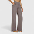 AME | POCKET-DETAIL ELASTIC-WAIST TROUSERS
