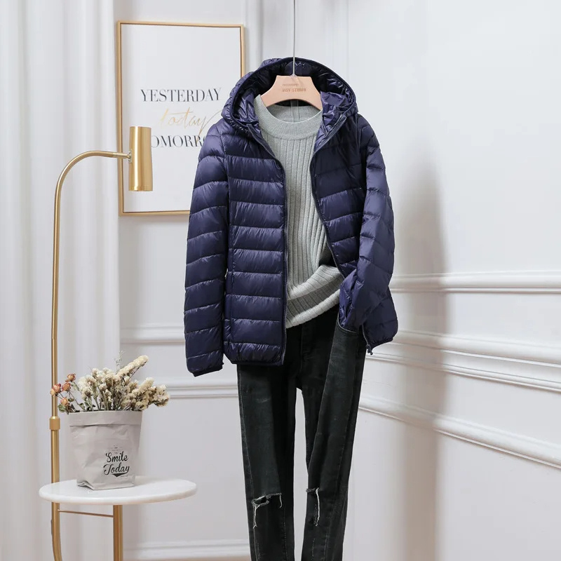 Orpha | Contrast-Lined Puffer Jacket