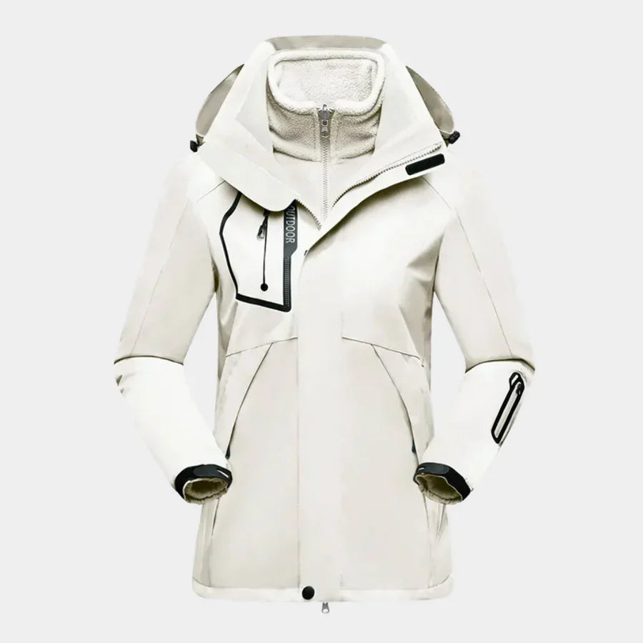Margery | Hooded Zip Jacket