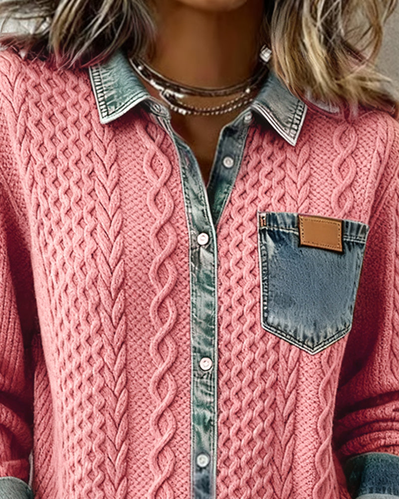 JULIANE | LONG-SLEEVE COLLARED JUMPER