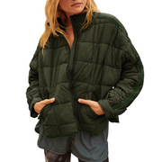 Dayanara | Drawstring Quilted Jacket