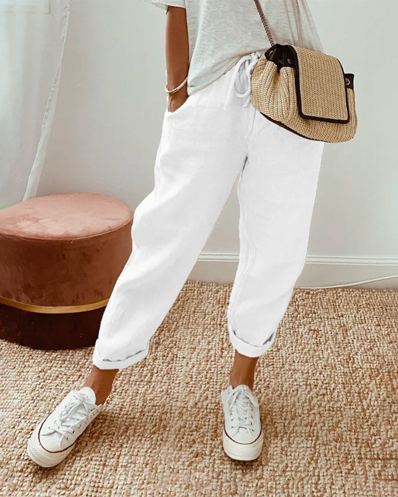 Elegant Comfortable Flowing Trousers