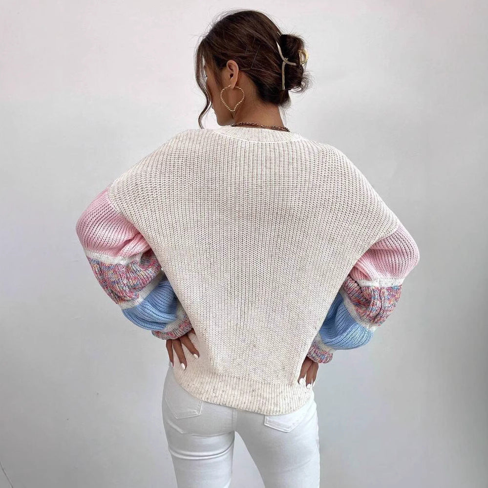 Anjanette | Colourblock-Sleeve Jumper
