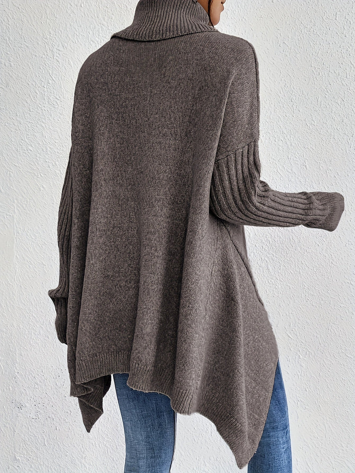 AUDREY | WRAP ROLL-NECK JUMPER
