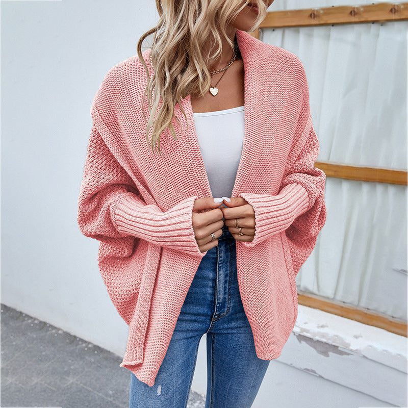 Syreeta | Shawl-Collar Open Cardigan