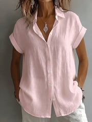 Tyeshia | Collared Short-Sleeve Shirt