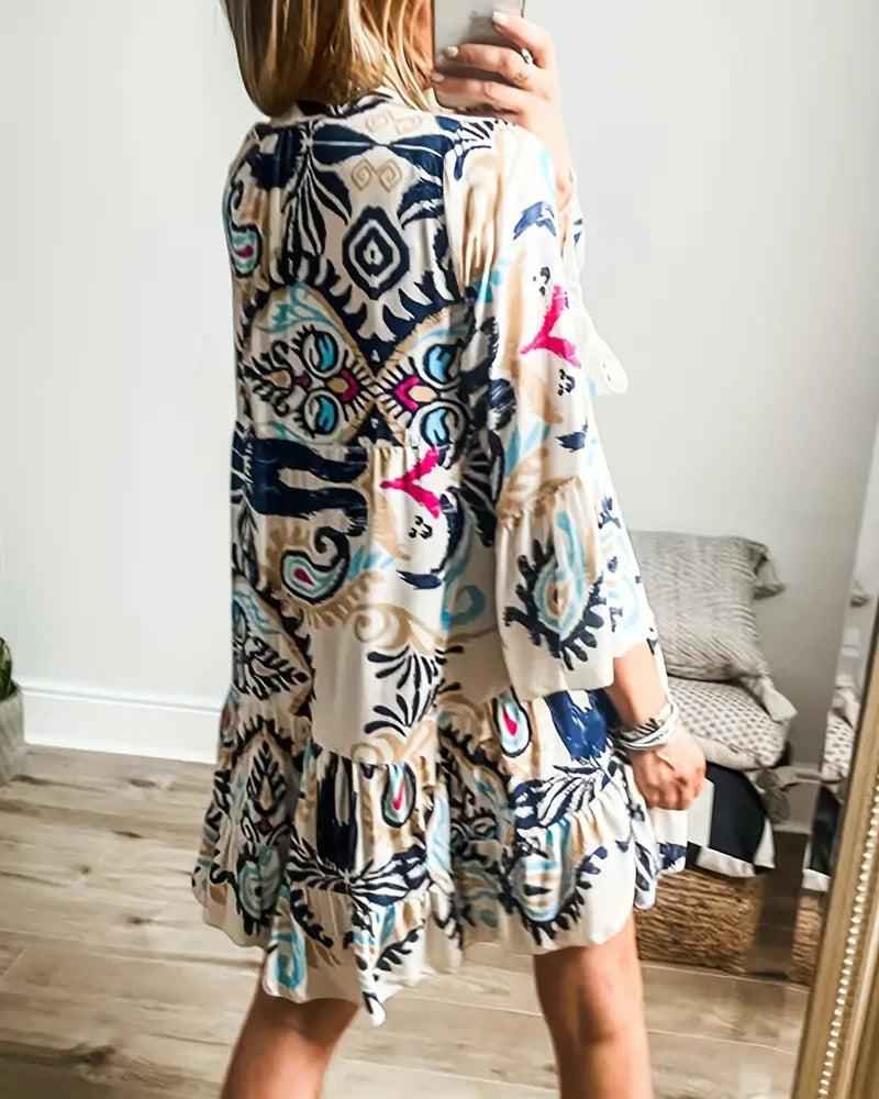VERONIQUE | PRINTED DRESS