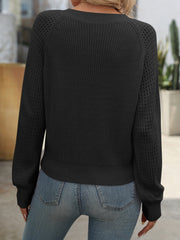 Devonna | Wide V-Neck Jumper