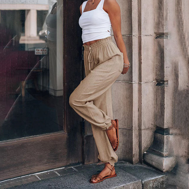 KAELI | HIGH-WAISTED TROUSERS