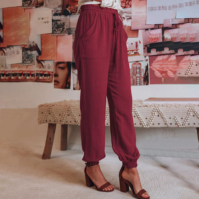 KAELI | HIGH-WAISTED TROUSERS