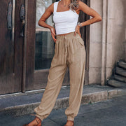 Kaeli | Elegant Jogging Trousers With Rope