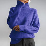 Lauren | Luxury Cashmere High-Neck Jumper