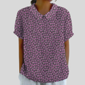 BLOEMIGE | FLORAL COLLARED TOP