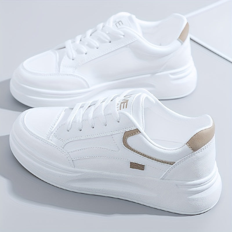 Fancy White Trainers With Light Comfort